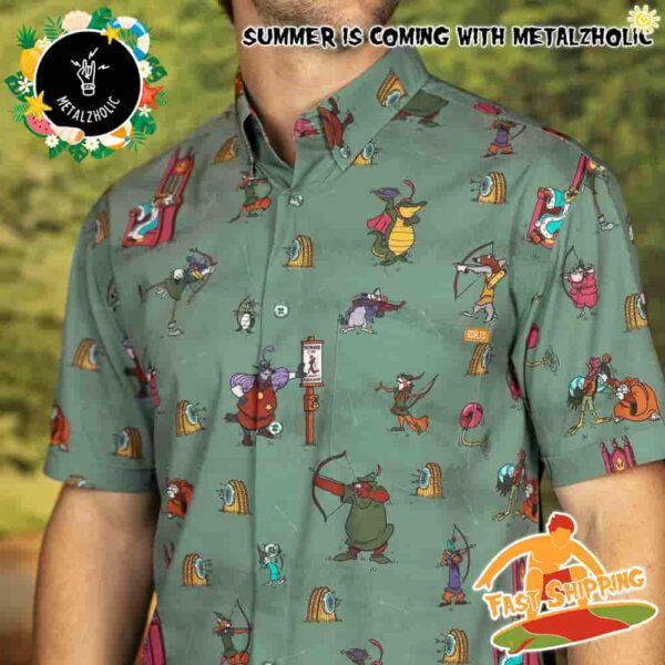 RSVLTS Summer Limited Disney’s Robin Hood Archrivals Hawaiian Shirt