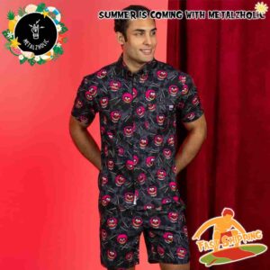 RSVLTS Summer Limited Disney’s The Muppets Rahhhhh Hawaiian Shirt And Beach Short