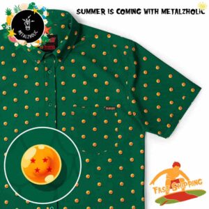 RSVLTS Summer Limited Dragon Ball Z Dragon Balls Hawaiian Shirt And Beach Short