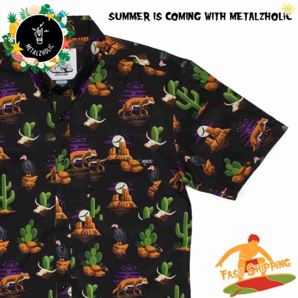 RSVLTS Summer Limited Grand Canyon Hawaiian Shirt And Beach Short