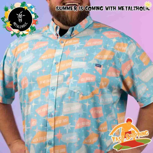 RSVLTS Summer Limited Paging Mr Morrow Phrasing Mr Morrow Hawaiian Shirt And Beach Short