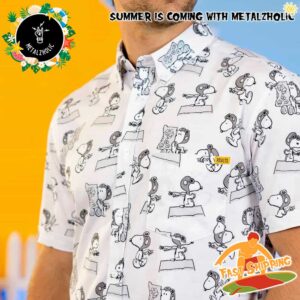 RSVLTS Summer Limited Peanuts The Flying Ace Hawaiian Shirt