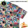 RSVLTS Summer Limited Miles Morales City Slinger Spider-Man Hawaiian Shirt And Beach Short