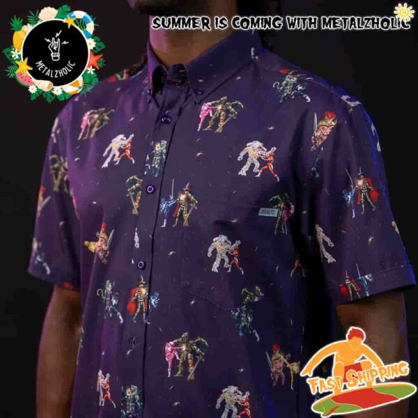 RSVLTS Summer Limited Power Rangers May The Power Protect You Hawaiian Shirt And Beach Short