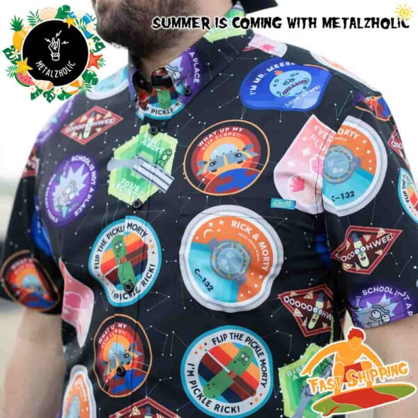 RSVLTS Summer Limited Rick And Morty Touricks Attraction Hawaiian Shirt