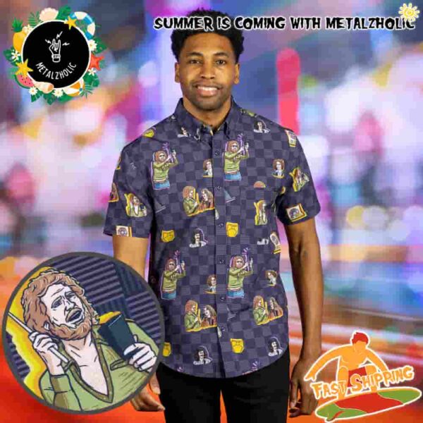 RSVLTS Summer Limited SNL50 More Cowbell Hawaiian Shirt And Beach Short