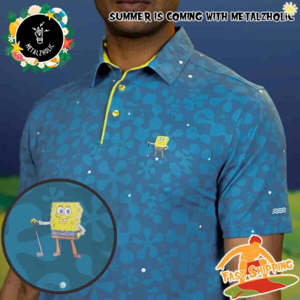 RSVLTS Summer Limited Spongebob 18 Holes Later Polo Shirt