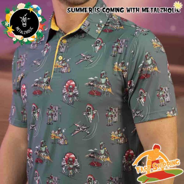 RSVLTS Summer Limited Star Wars A Bounty A Day Polo Shirt