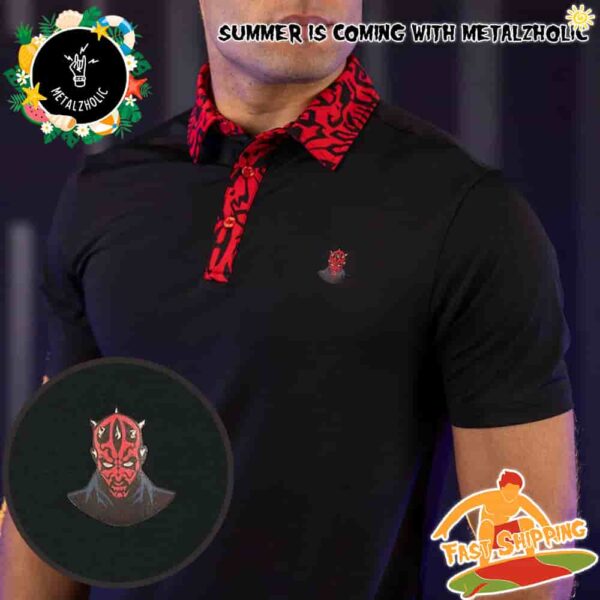 RSVLTS Summer Limited Star Wars Maul Markings Polo Shirt