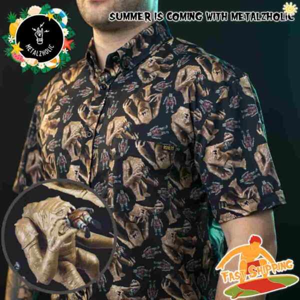 RSVLTS Summer Limited Star Wars Rancor Rhapsody Hawaiian Shirt And Beach Short