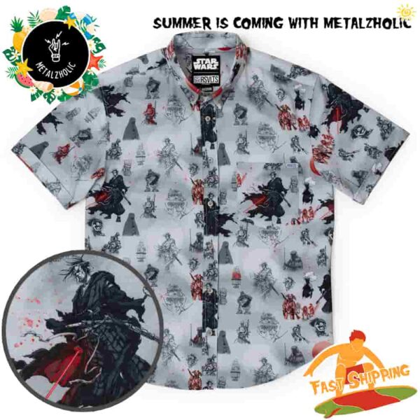 RSVLTS Summer Limited Star Wars The Duel Hawaiian Shirt And Beach Short