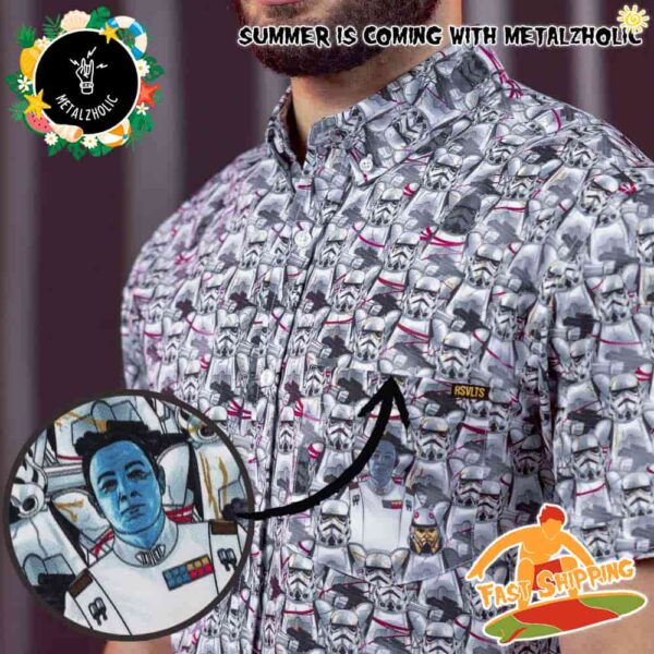 RSVLTS Summer Limited Star Wars Thrawn’s Pawns Hawaiian Shirt And Beach Short