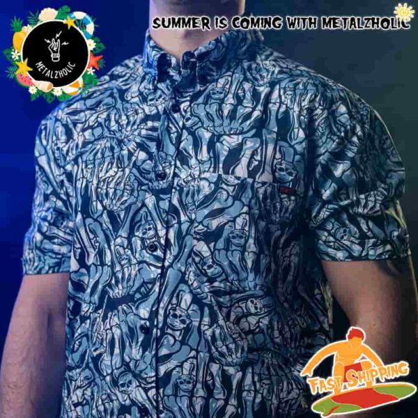 RSVLTS Summer Limited Stone Cold Steve Austin Stone Cold Salute Hawaiian Shirt And Beach Short