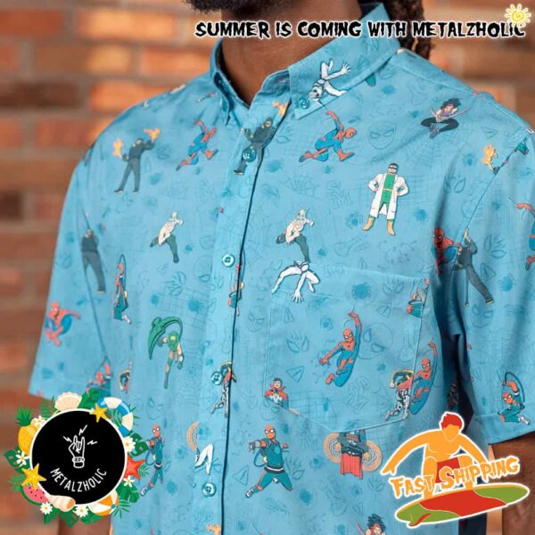 RSVLTS Summer Limited Your Friendly Neighborhood Spider-Man After-School Activities Hawaiian Shirt