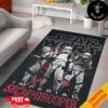 Star Wars Stormtrooper Helmet Typography Home Decor Rug Carpet