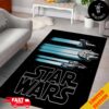 Star Wars Stormtrooper Helmet Typography Home Decor Rug Carpet