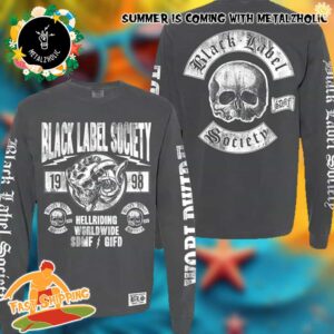 Black Label Society BLS Hellriding Worldwide Merchandise All Over Print Long Sleeve