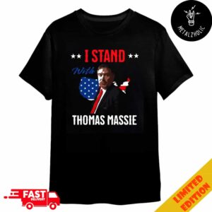 I Stand With Thomas Massie Merchandise T-Shirt