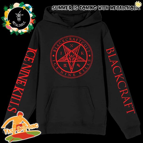 Ice Nine Kills New Merch Pentagram Limited Edition Collaboration Blackcraft x INK All Over Print T-Shirt Hoodie