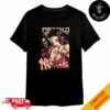 MLB x Demon Slayer Kimetsu no Yaiba Anime Neko Akaza Boston Red Sox Merchandise T-Shirt