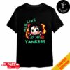 MLB x Demon Slayer Kimetsu no Yaiba Anime Tomioka Giyu New York Yankees Merchandise T-Shirt