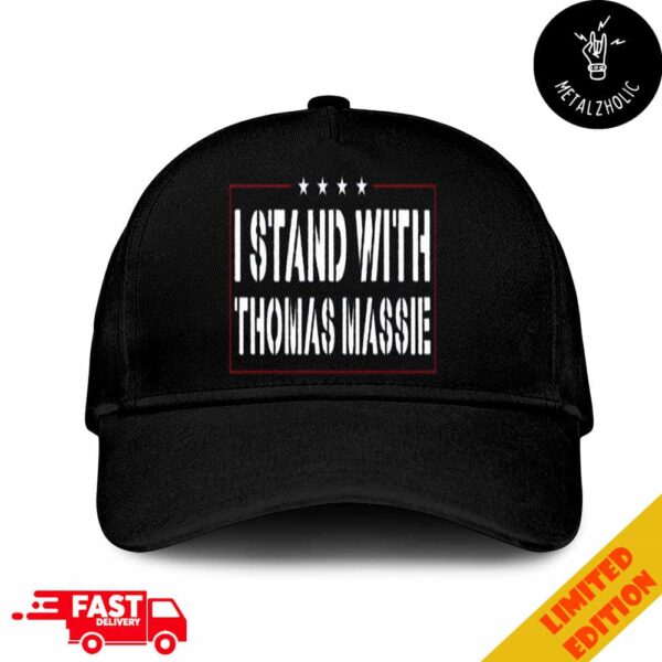 Thomas Massie I Stand With Thomas Massie Hat Cap