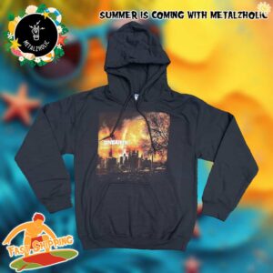 Unearth Official New Merchandise 2025 Skyline Hoodie