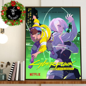 Cyberpunk Poster New Anime Project Edgerunners Netflix Series Poster Canvas